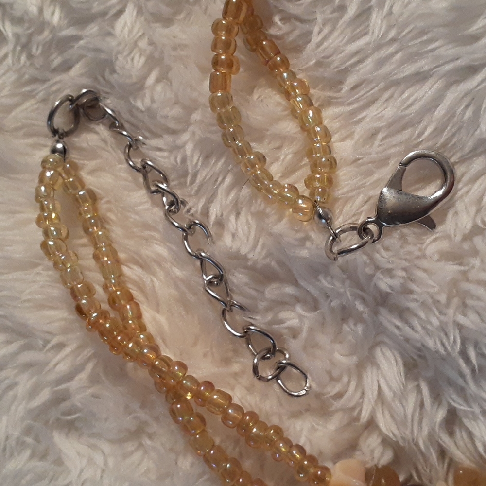 Brazilian citrine gemstone necklace, so unique. - Picture 5 of 5